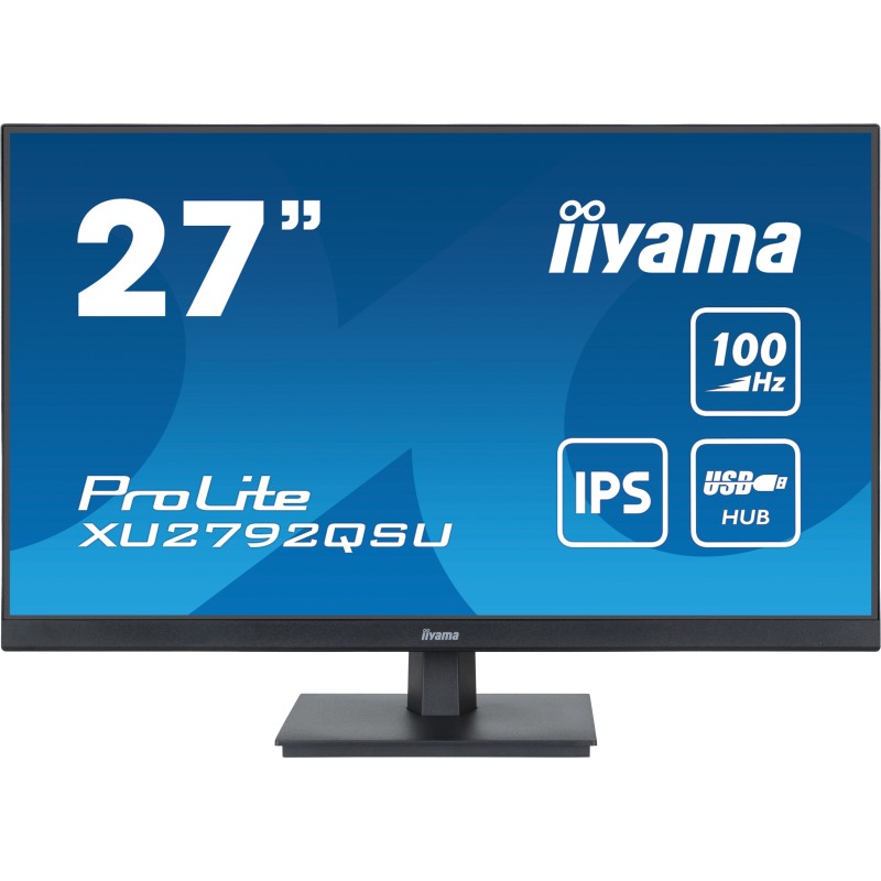 iiyama ProLite XU2792QSU-B6 68,6cm (27") WQHD IPS Monitor HDMI/DP/USB 100Hz